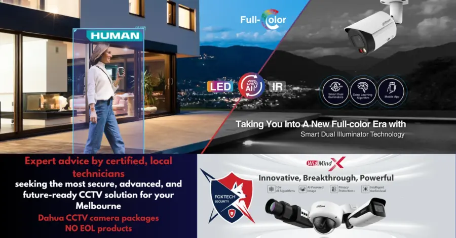 Why Choose FoxTech for Dahua CCTV Installation in Melbourne