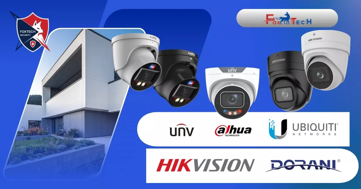 security camera installation melbourne by foxtech security